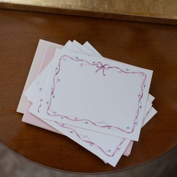 Memo Press x Smock London Rose Garland Notecards Set of 10 Memo Press x Smock London Rose Garland Notecards Set of 10